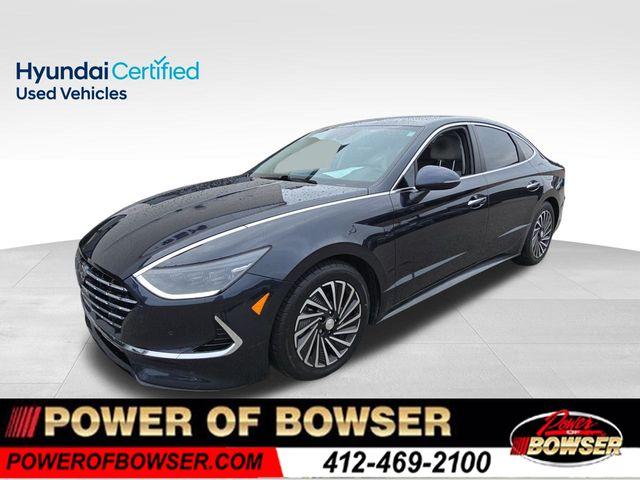 2021 Hyundai SONATA Hybrid Vehicle Photo in Pleasant Hills, PA 15236