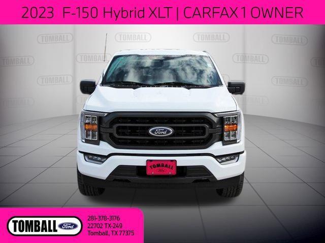 Used 2023 Ford F-150 XLT with VIN 1FTFW1ED1PFB09519 for sale in Tomball, TX