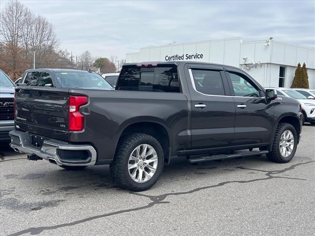 Certified 2021 Chevrolet Silverado 1500 LTZ with VIN 1GCUYGED5MZ127374 for sale in Asheville, NC