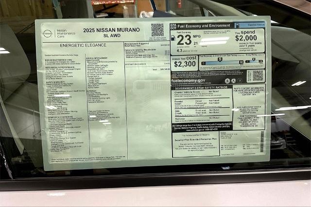 2025 Nissan Murano Vehicle Photo in Tulsa, OK 74129
