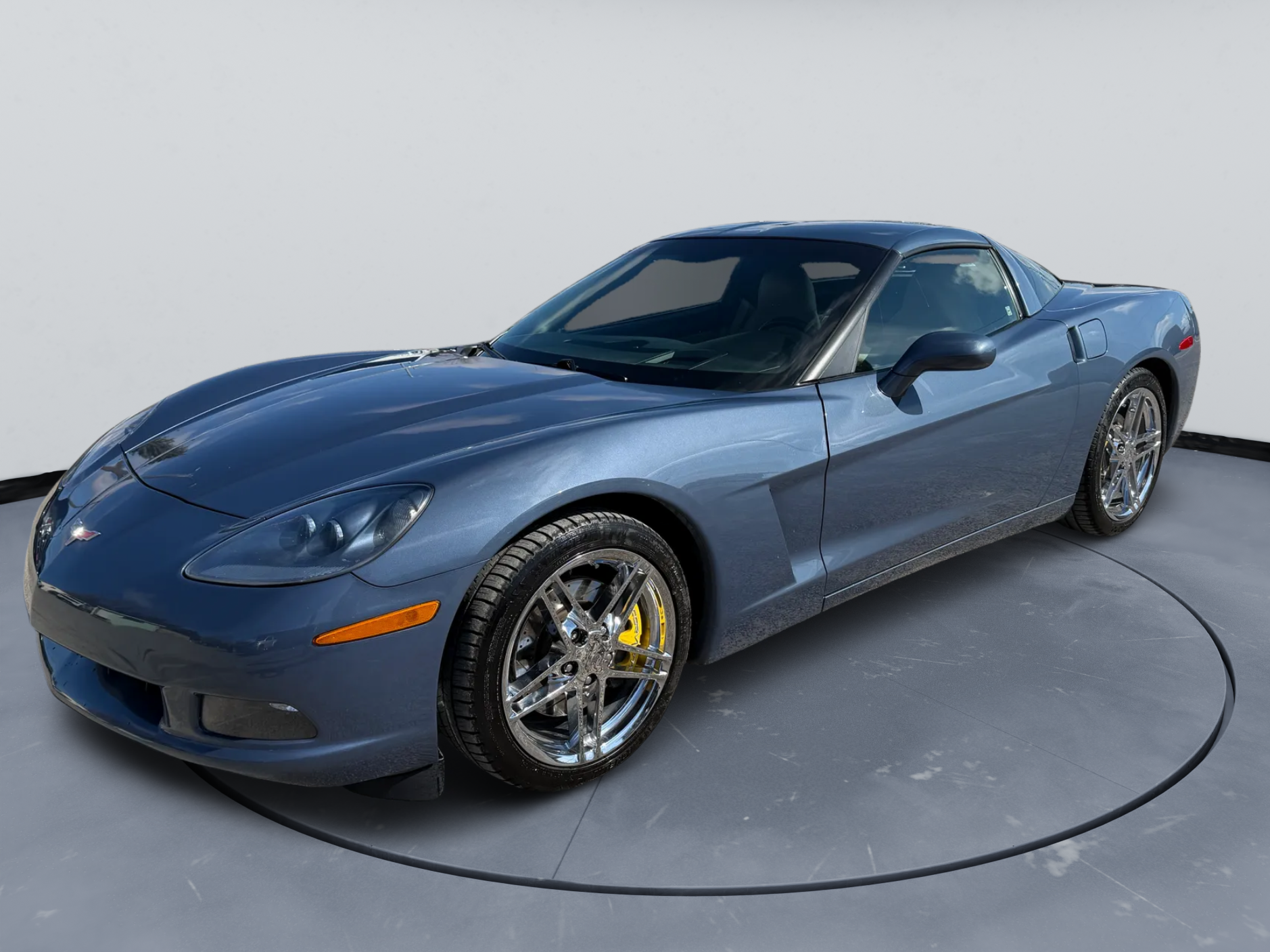 Blue 2011 Chevrolet Corvette 3LT Coupe RWD Coupe Rear-Wheel Drive