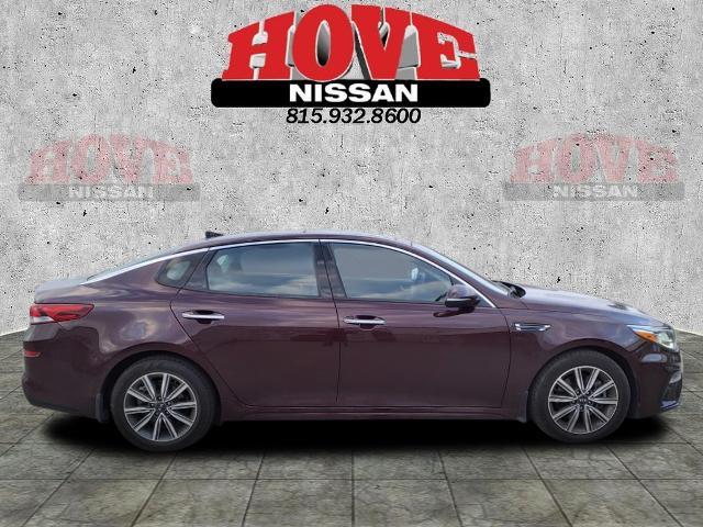 Used 2019 Kia Optima EX with VIN 5XXGU4L12KG344753 for sale in Bradley, IL