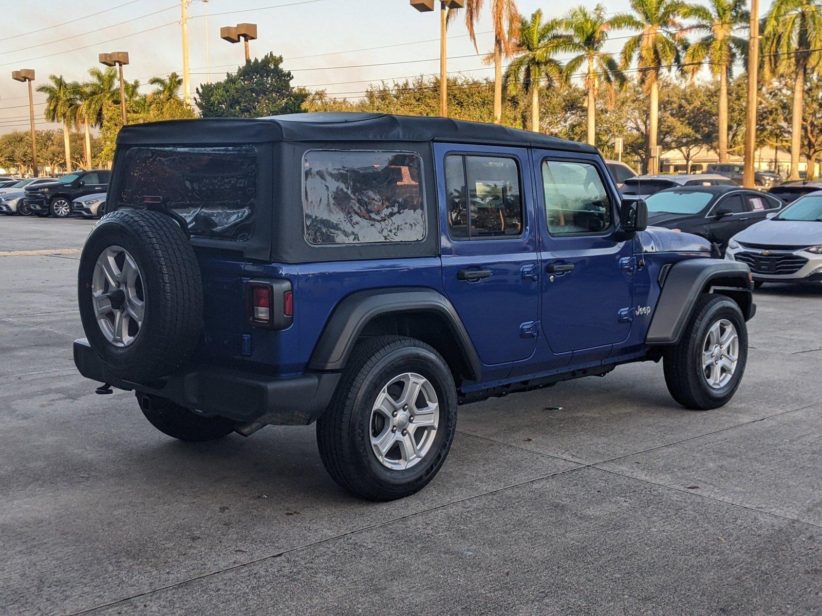 2020 Jeep Wrangler Unlimited Vehicle Photo in PEMBROKE PINES, FL 33024-6534