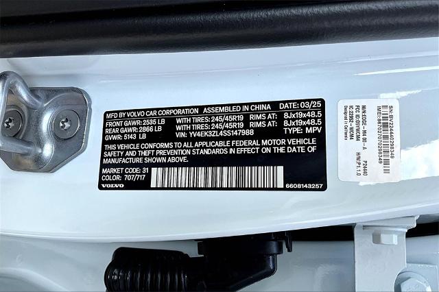 2025 Volvo EX30 Vehicle Photo in Houston, TX 77007