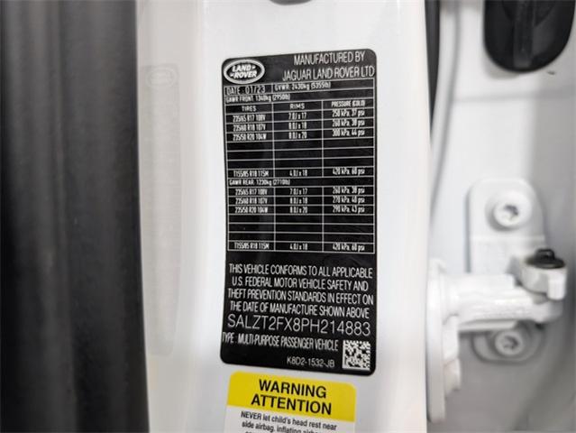 2023 Range Rover Evoque Vehicle Photo in ENGLEWOOD, CO 80113-6708