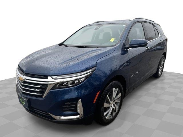 Certified 2022 Chevrolet Equinox Premier with VIN 3GNAXXEVXNS241259 for sale in Alexandria, Minnesota