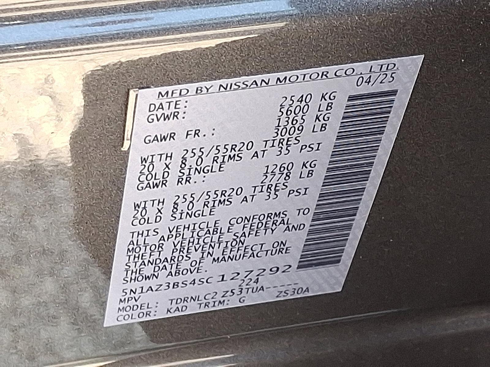 2025 Nissan Murano Vehicle Photo in Jenkintown, PA 19046