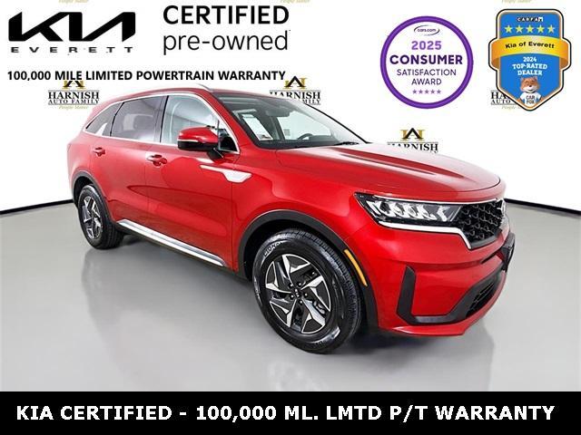 2021 Kia Sorento Hybrid Vehicle Photo in Everett, WA 98204