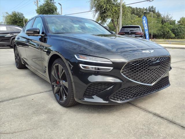 Used 2023 GENESIS G70 Standard with VIN KMTG54TE2PU125407 for sale in Melbourne, FL