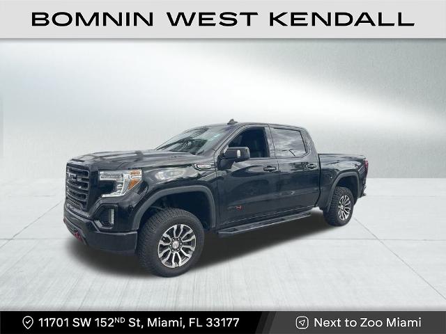 Used 2021 GMC Sierra 1500 AT4 with VIN 3GTP9EEL5MG391765 for sale in Miami, FL