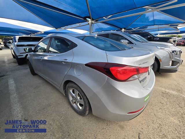 2015 Hyundai ELANTRA Vehicle Photo in DENTON, TX 76210-9321