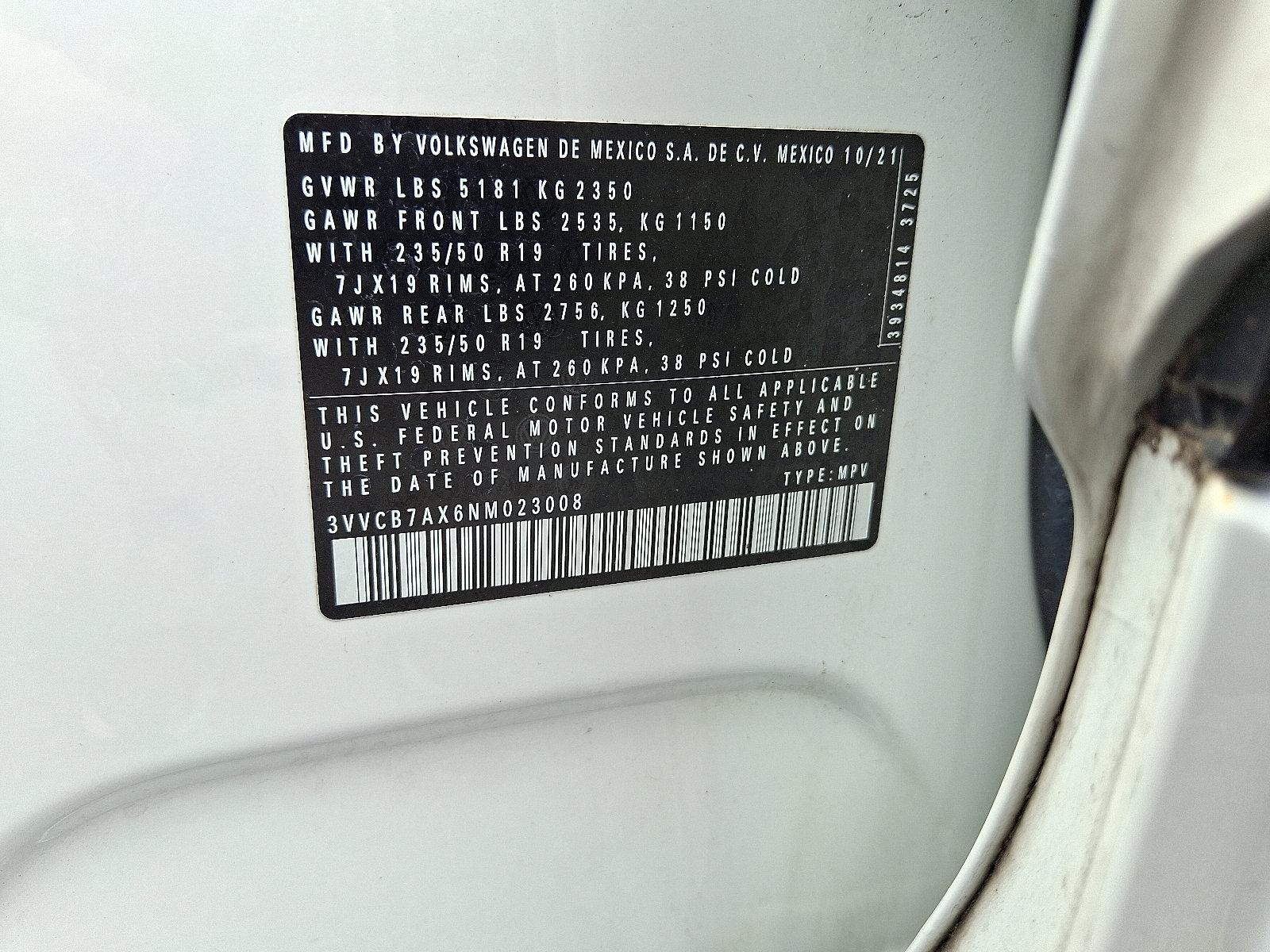 2022 Volkswagen Tiguan Vehicle Photo in Harrisburg, PA 17111