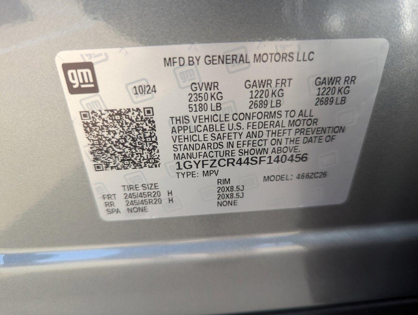 2025 Cadillac XT4 Vehicle Photo in CORPUS CHRISTI, TX 78412-4902