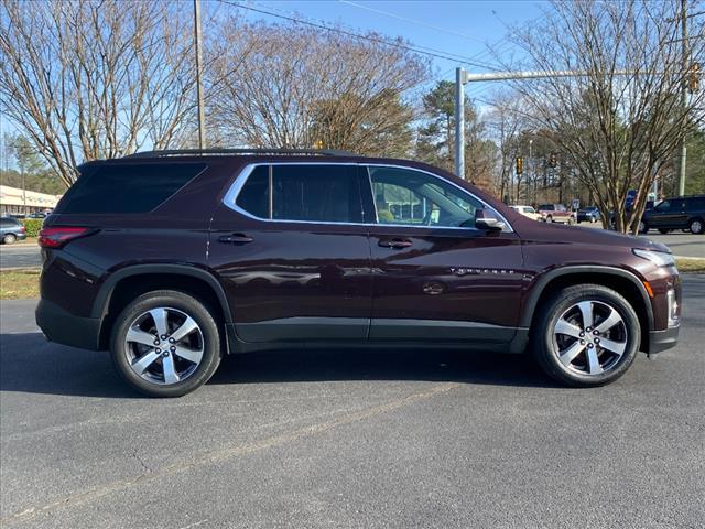 Certified 2022 Chevrolet Traverse 3LT with VIN 1GNERHKW5NJ140291 for sale in Ashland, VA