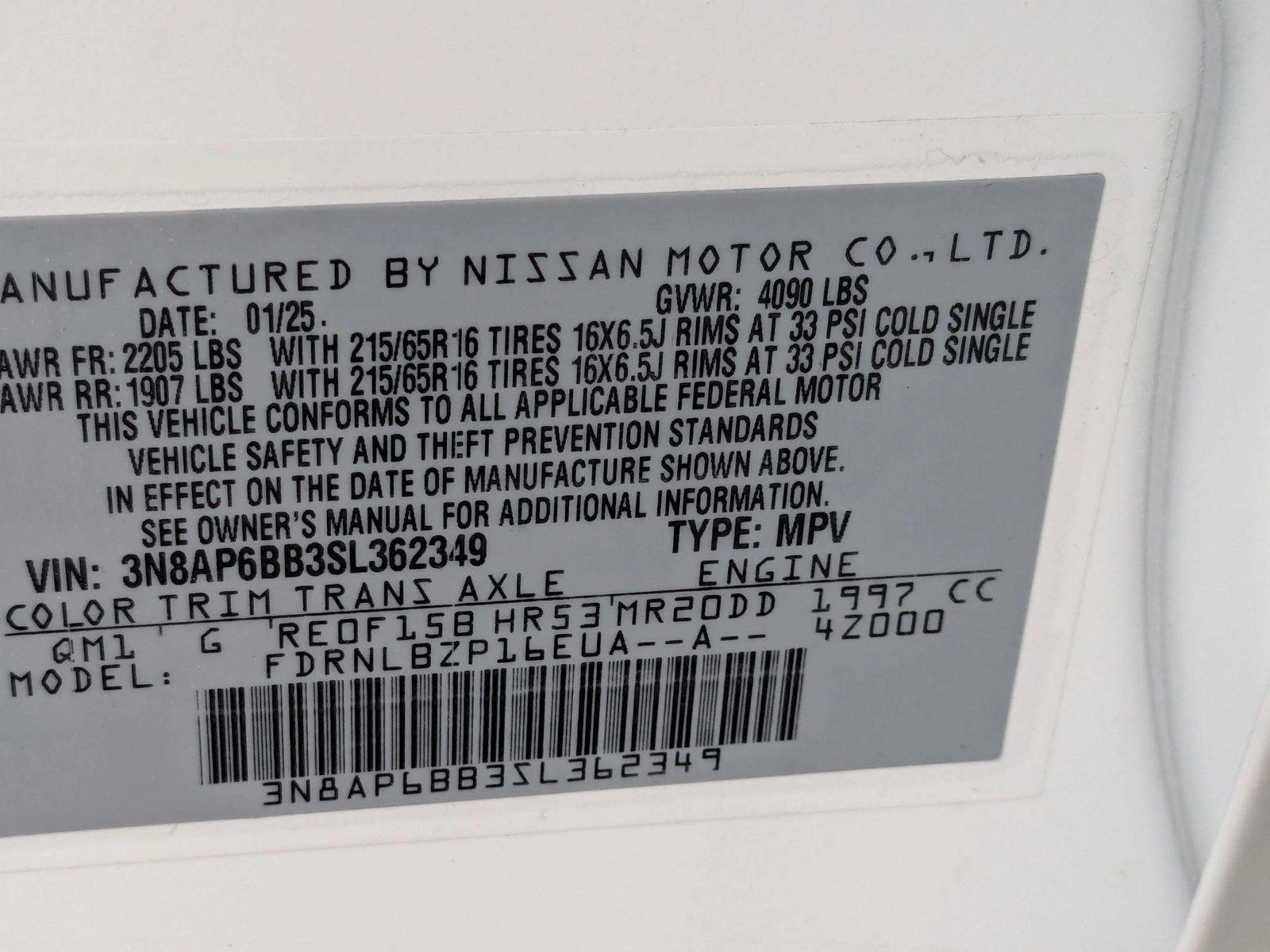 2025 Nissan Kicks Vehicle Photo in Miami, FL 33135