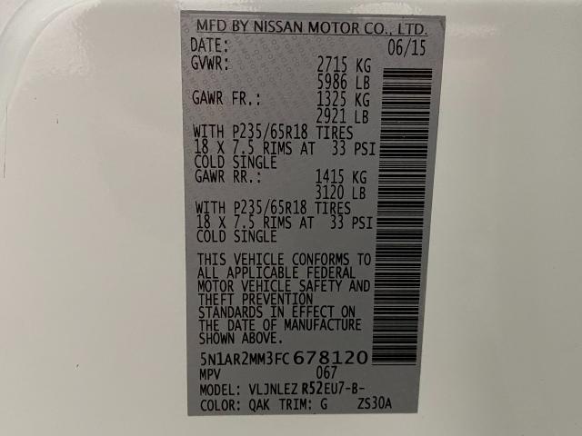 2015 Nissan Pathfinder Vehicle Photo in Appleton, WI 54913