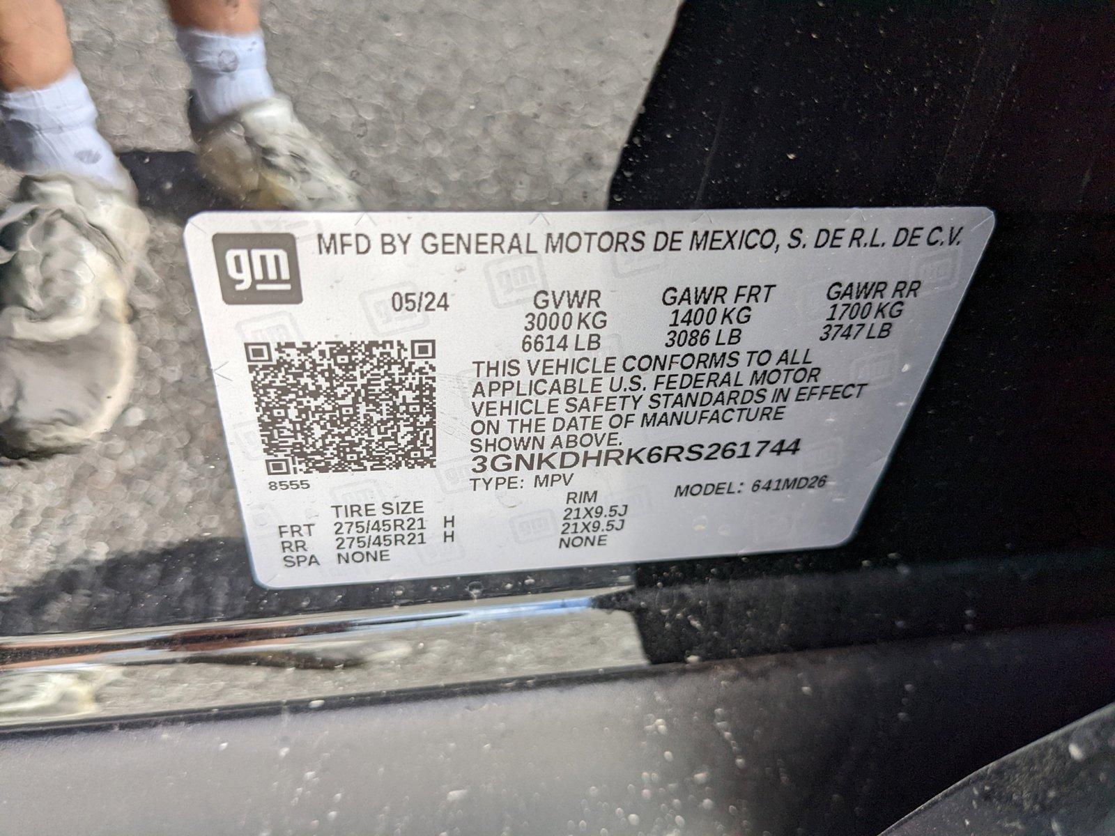 2024 Chevrolet Blazer EV Vehicle Photo in ORLANDO, FL 32808-7998