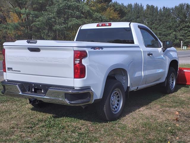 Certified 2024 Chevrolet Silverado 1500 Work Truck with VIN 3GCNDAEKXRG106474 for sale in Dowagiac, MI