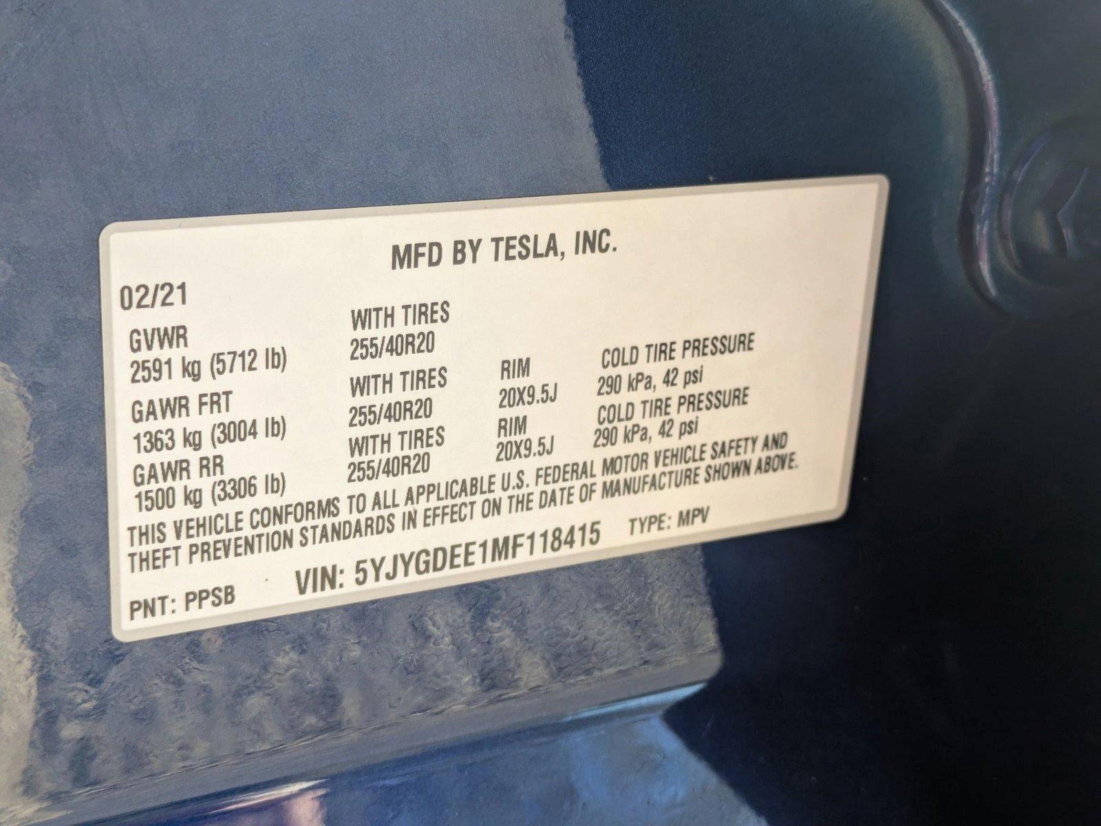 2021 Tesla Model Y Vehicle Photo in Sarasota, FL 34231