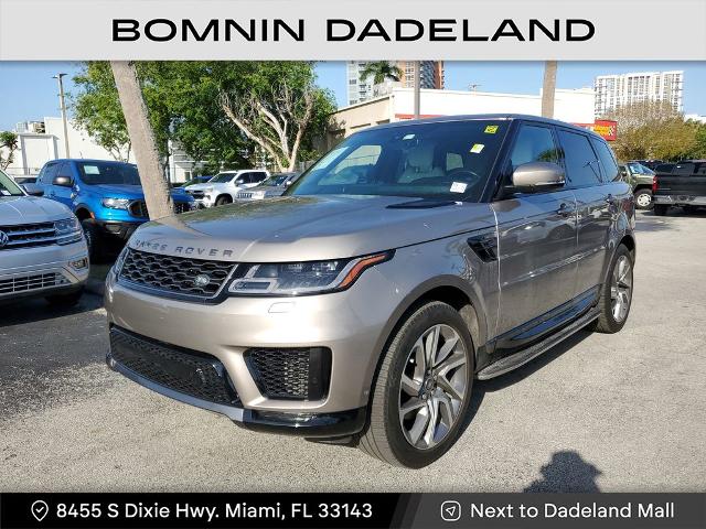 Used 2022 Land Rover Range Rover Sport HSE Silver Edition with VIN SALWR2SU0NA242969 for sale in Miami, FL