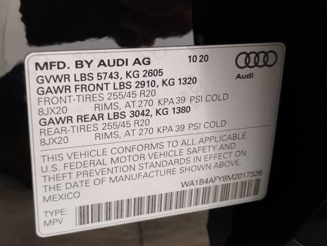 2021 Audi SQ5 Vehicle Photo in PINEVILLE, NC 28134-8495