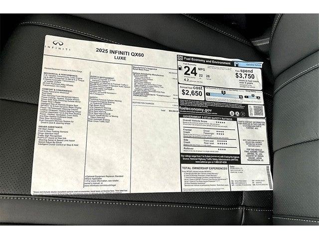 2025 INFINITI QX60 Vehicle Photo in Grapevine, TX 76051