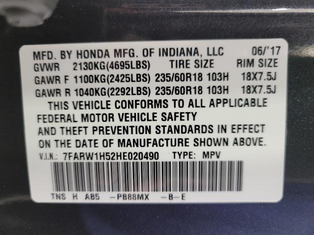 2017 Honda CR-V Vehicle Photo in Oshkosh, WI 54904