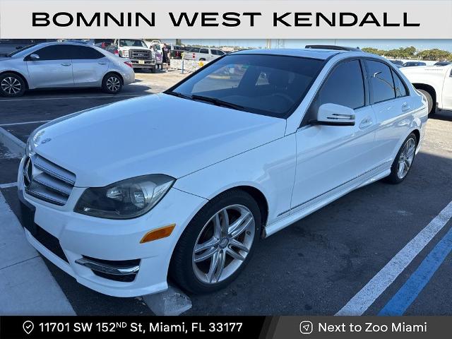 Used 2013 Mercedes-Benz C-Class C250 Luxury with VIN WDDGF4HB1DR299290 for sale in Miami, FL