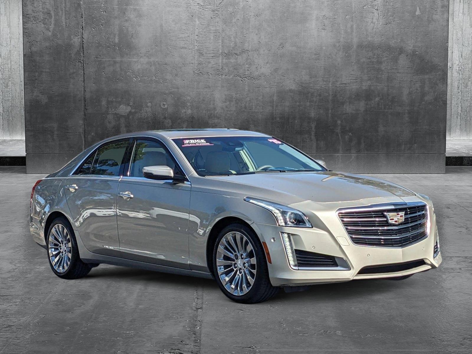 2015 Cadillac CTS Sedan Vehicle Photo in GREENACRES, FL 33463-3207