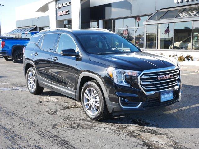 Certified 2022 GMC Terrain SLT with VIN 3GKALVEV2NL115176 for sale in Forest Lake, Minnesota