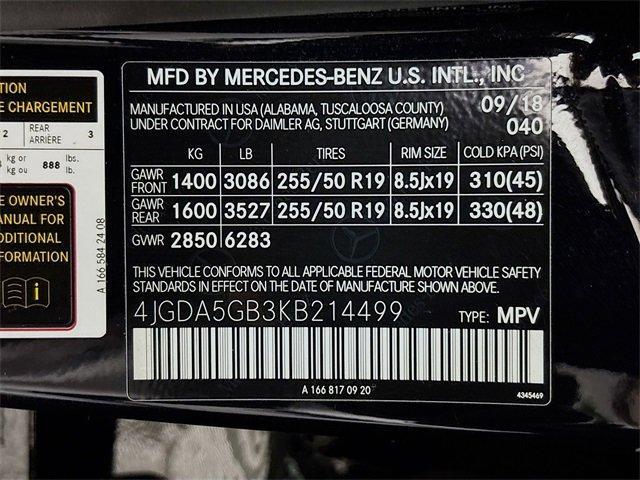 2019 Mercedes-Benz GLE Vehicle Photo in PUYALLUP, WA 98371-4149