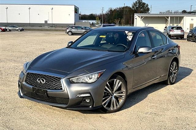 Used 2021 INFINITI Q50 SENSORY with VIN JN1EV7CR8MM755652 for sale in Greenville, NC