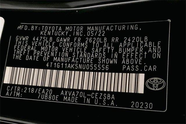 2022 Toyota Camry Vehicle Photo in INDEPENDENCE, MO 64055-1314