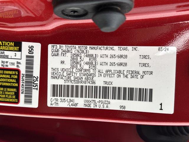 2024 Toyota Tundra 4WD Vehicle Photo in Charlotte, NC 28273