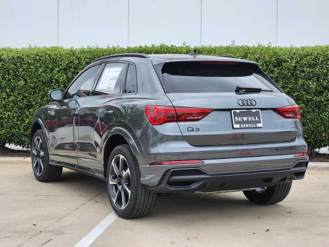 2025 Audi Q3 Vehicle Photo in MCKINNEY, TX 75070