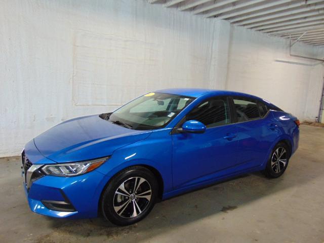Used 2022 Nissan Sentra SV with VIN 3N1AB8CV2NY241644 for sale in Emporia, KS