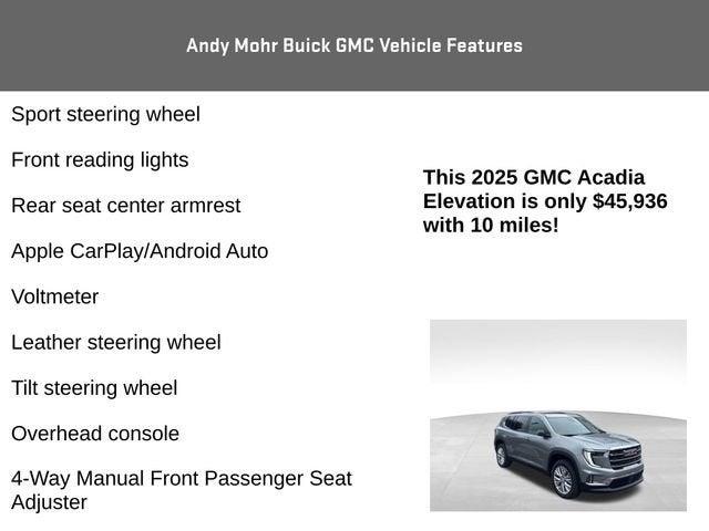 2025 GMC Acadia Vehicle Photo in Fishers, IN 46038