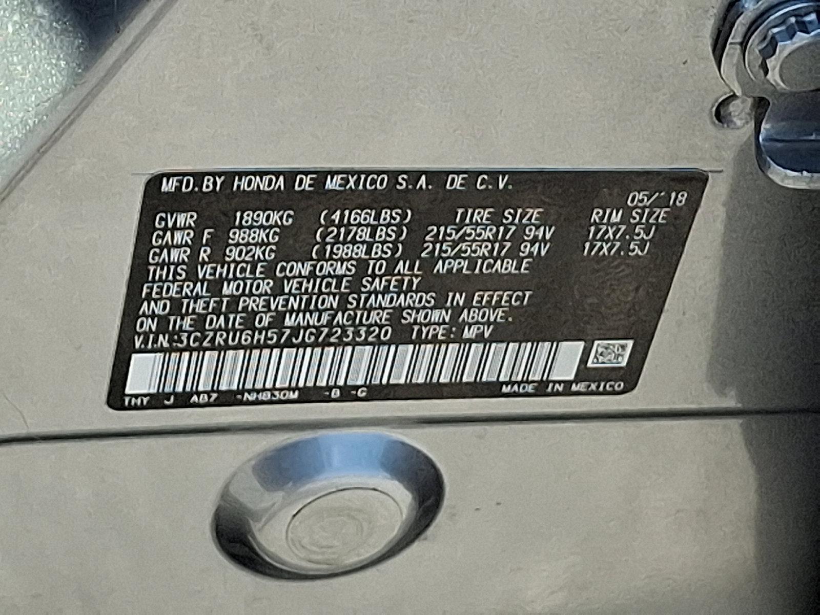 2018 Honda HR-V Vehicle Photo in Harrisburg, PA 17111