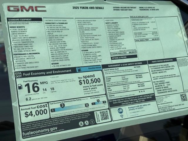 2025 GMC Yukon Vehicle Photo in COLUMBIA, MO 65203-3903
