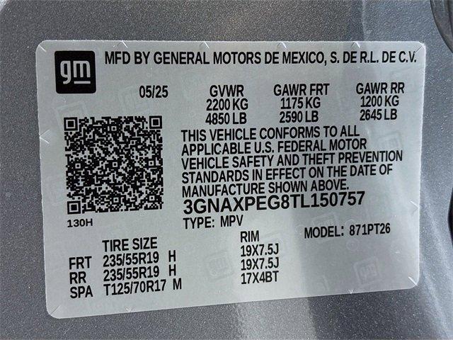 2026 Chevrolet Equinox Vehicle Photo in PUYALLUP, WA 98371-4149