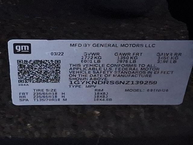 2022 Cadillac XT5 Vehicle Photo in TREVOSE, PA 19053-4984