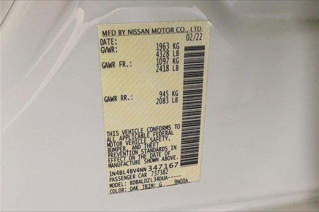 2022 Nissan Altima Vehicle Photo in INDEPENDENCE, MO 64055-1314