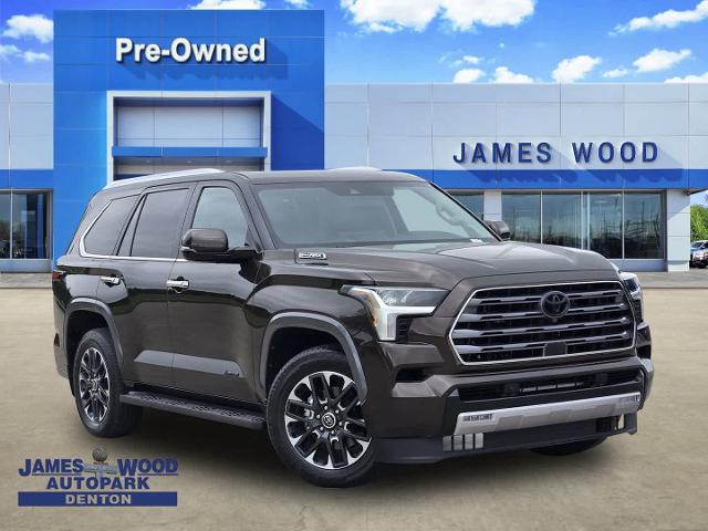 2024 Toyota Sequoia Vehicle Photo in DENTON, TX 76210-9321