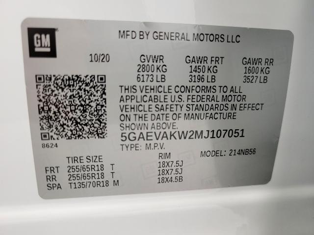 2021 Buick Enclave Vehicle Photo in Oshkosh, WI 54901
