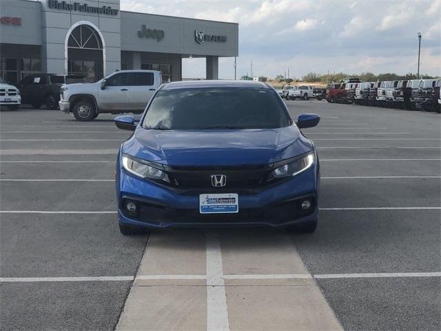 Used 2020 Honda Civic Sport with VIN 19XFC2F8XLE007978 for sale in Eastland, TX