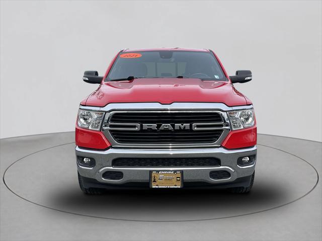 Used 2021 RAM Ram 1500 Pickup Big Horn/Lone Star with VIN 1C6SRFFT1MN776432 for sale in Huntington, NY