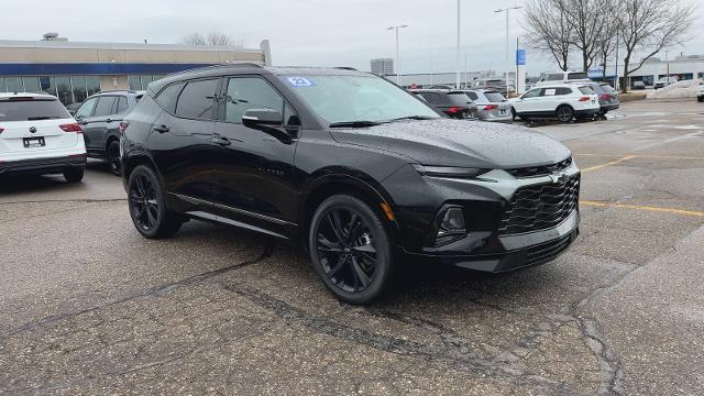 Used 2022 Chevrolet Blazer RS with VIN 3GNKBKRS9NS171744 for sale in Troy, MI