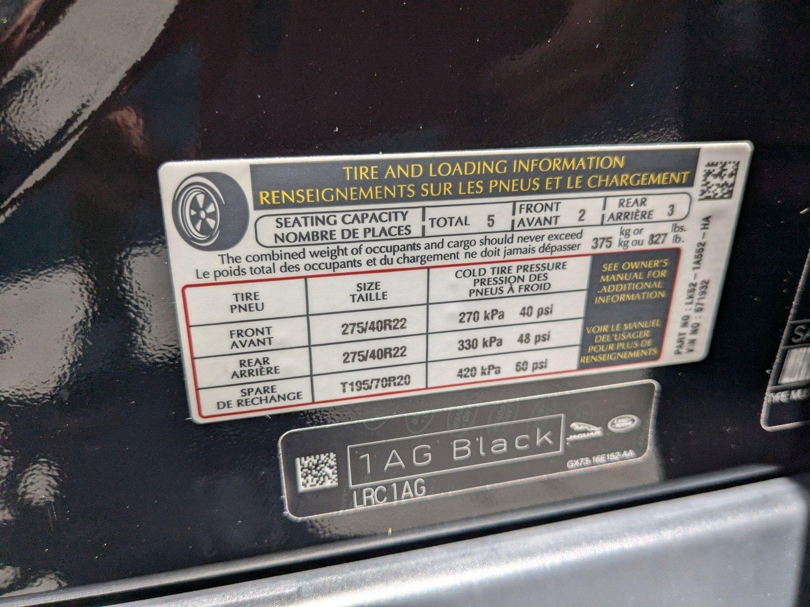 2020 Land Rover Range Rover Vehicle Photo in Pompano Beach, FL 33064