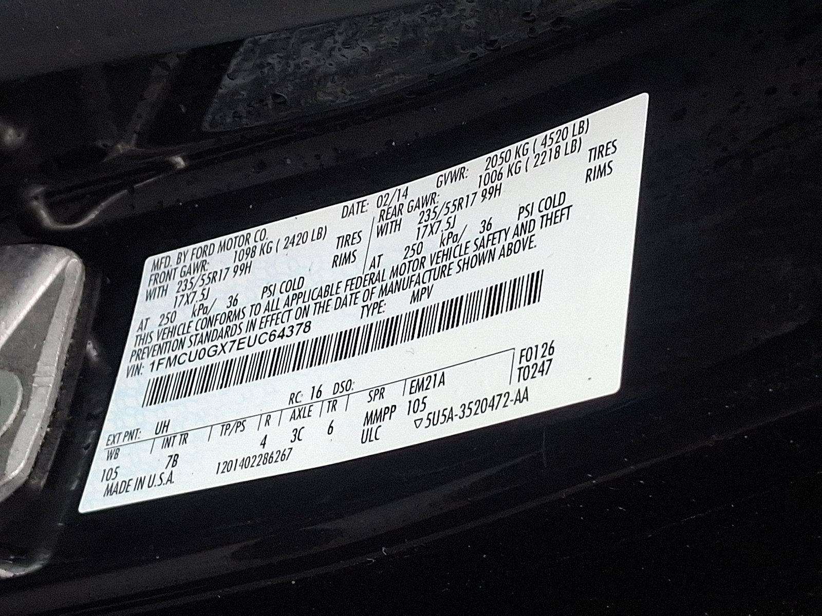 2014 Ford Escape Vehicle Photo in Harrisburg, PA 17111