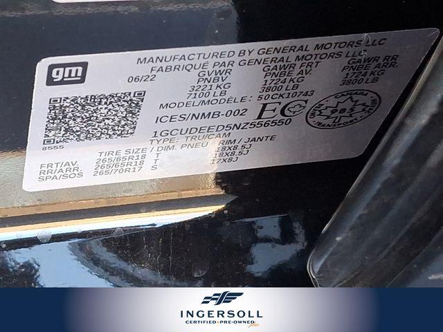 2022 Chevrolet Silverado 1500 Vehicle Photo in WATERTOWN, CT 06795-3318